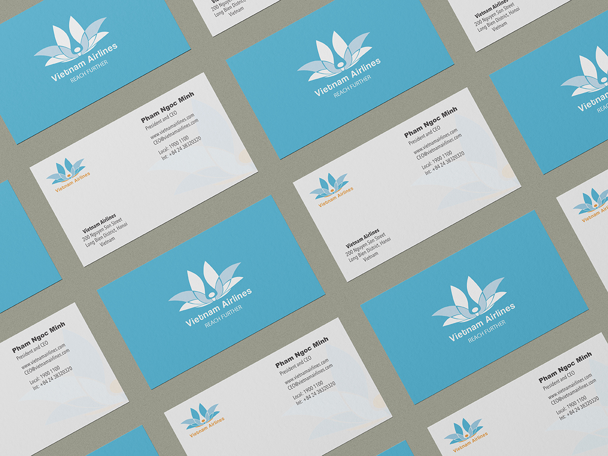 Vietnam Airlines Business cards