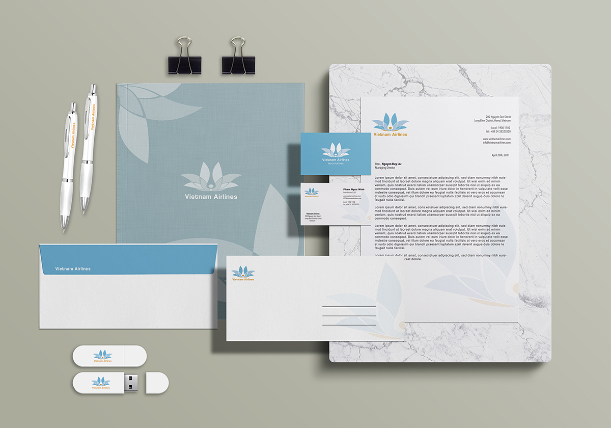 Vietnam Airlines Stationery Package